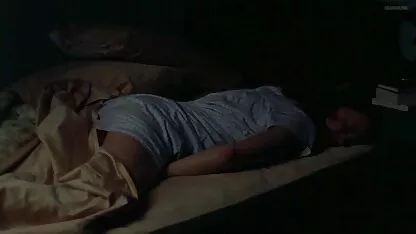 Le gars désireux soeur, un sommeil jeune beauté et porno maison est un haut